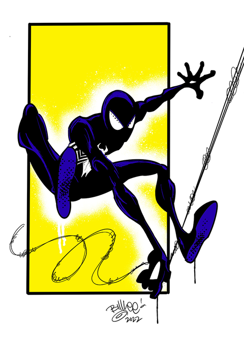 Web of Spider-Man [#CornerBoxChallenge no. 32] by Bill Lee